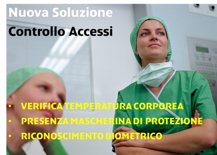 Soluzione Controllo Accessi e Prevenzione Contagi COVID-19